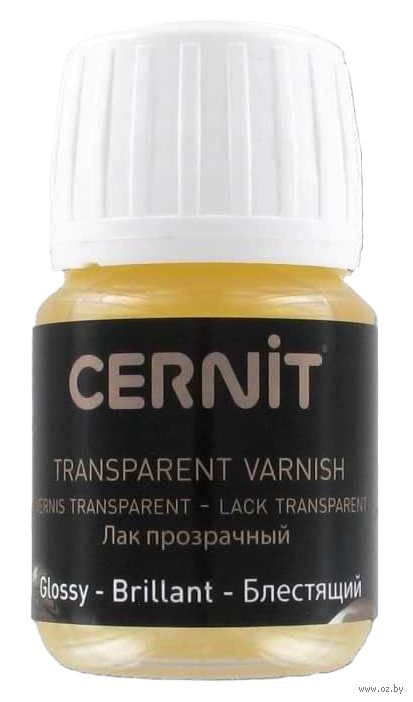 Лак для полимерной глины глянцевый "Cernit" (30 мл)