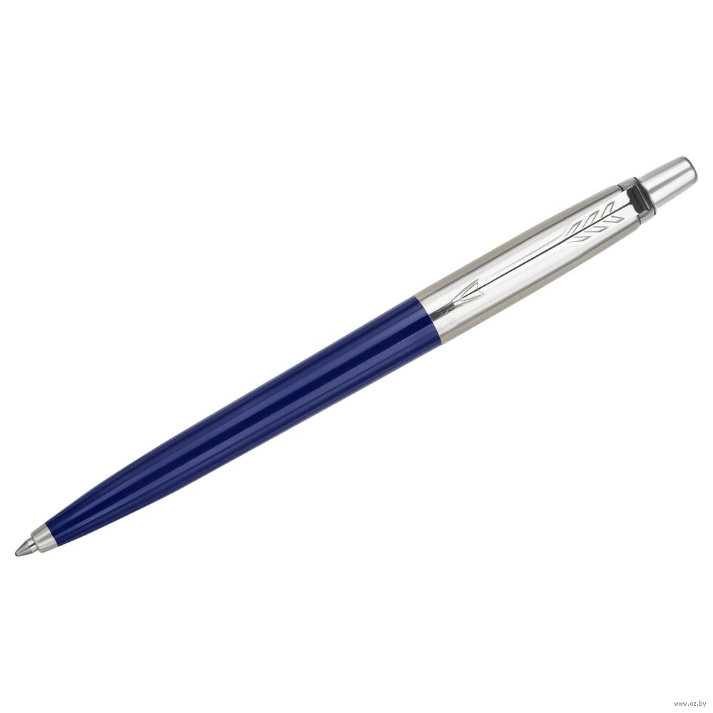 Ручка шариковая синяя "Jotter Originals Recycled Navy CT" (1 мм)