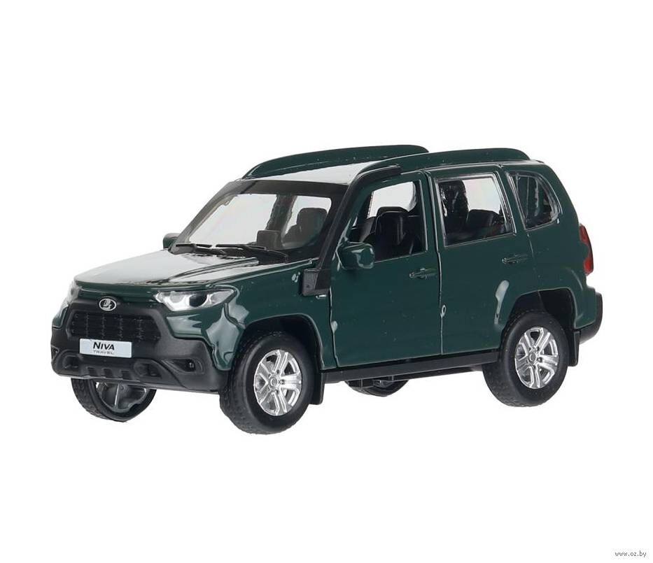 Машинка инерционная "Lada Niva Travel" (темно-зеленый)