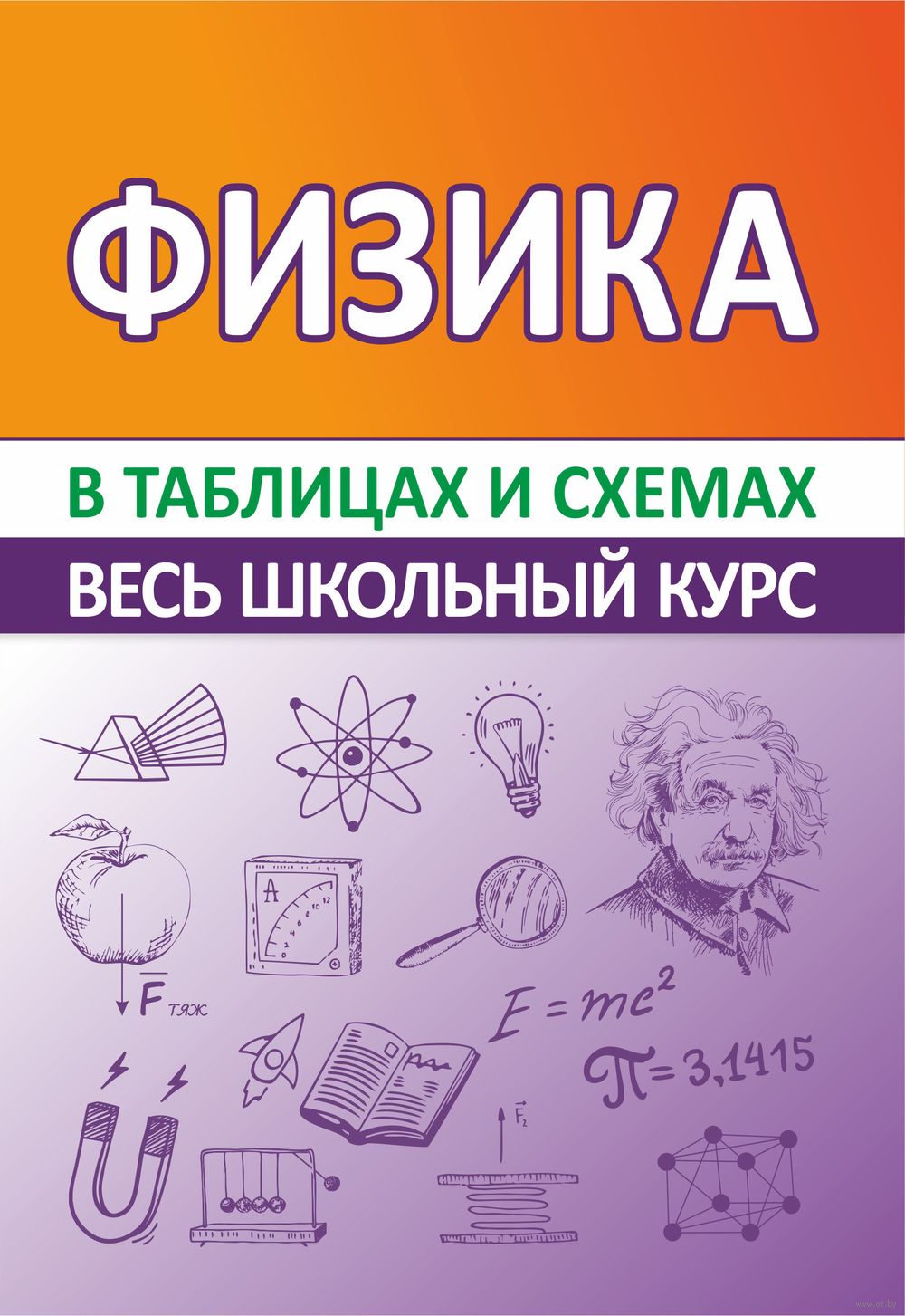 Физика. Весь школьный курс в таблицах Т. Соловьёва : купить в Минске в  интернет-магазине — OZ.by