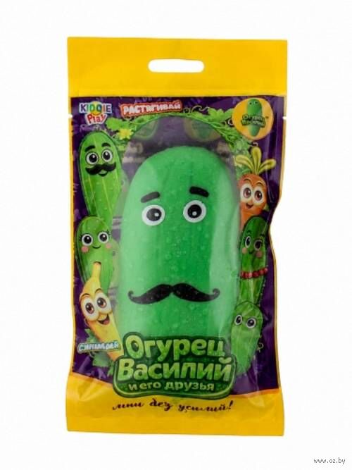 Игрушка-антистресс "Очумелый Огурец папа Семен"