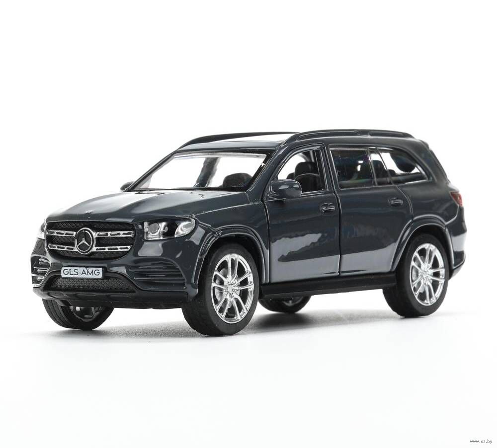 Машинка инерционная "Mercedes-Benz GLS Class AMG" (серая)