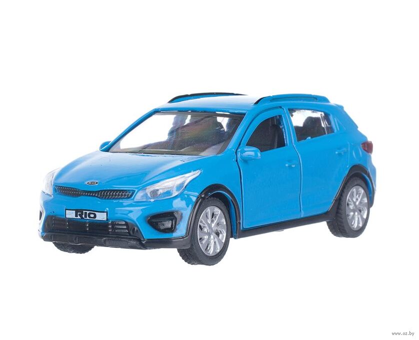 Машинка инерционная "Kia Rio" (синий)