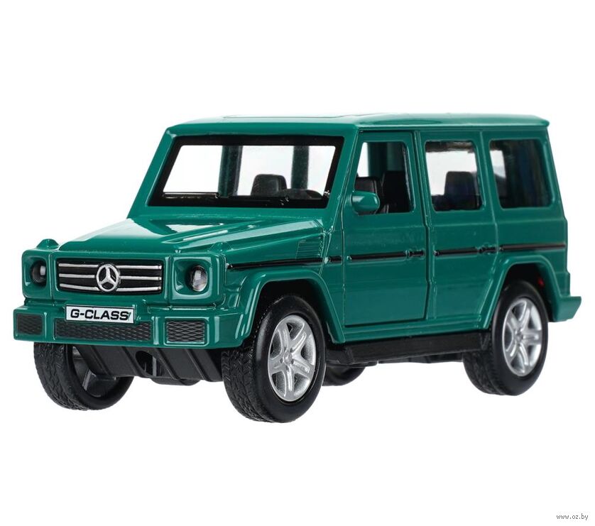 Машинка инерционная "Mercedes-Benz G-Class" (зеленый нефрит)