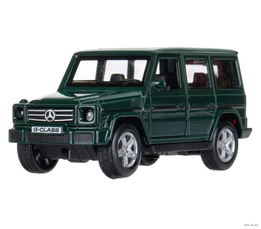 Машинка инерционная "Mercedes-Benz G-Class" (изумрудный)