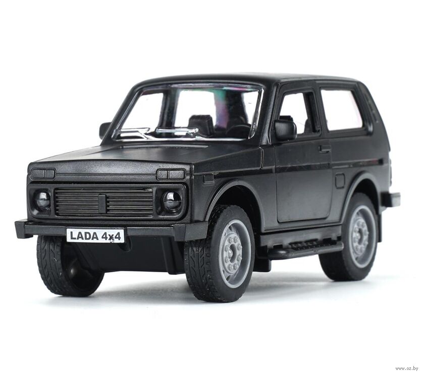Машинка инерционная "Lada Niva 4х4" (черный)