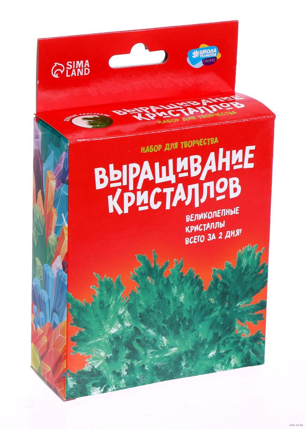 Набор для выращивания кристаллов "Лучистый кристалл. Зелёный"