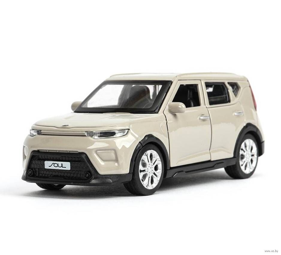 Машинка инерционная "Kia Soul" (серая)
