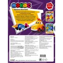 Машинки Мокас. Наклей и раскрась (фиолетовая) — фото, картинка — 3