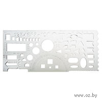 Линейка офицерская "Darvish" (20 см; арт. DV-7510)