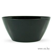 Цветочный горшок "Orchid Oval" (25 см; черный)