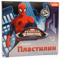 Пластилин "Marvel. Человек-паук" (12 цветов)