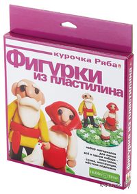 Набор для лепки из пластилина "Курочка Ряба"