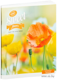 Тетрадь в клетку "Sweet Flower" (48 листов)