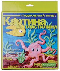 Картина из пластилина "Подводный мир"