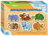 Пазл напольный "Домашние любимцы" (12 элементов)