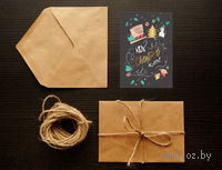 Открытка "Merry Christmas. Happy New Year" (art. 20)