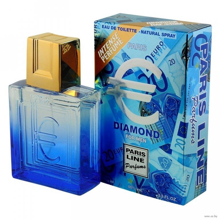 Туалетная вода для мужчин "Euro Diamond" (100 мл) Paris Line Parfums : купить в интернет-магазине — OZ.by