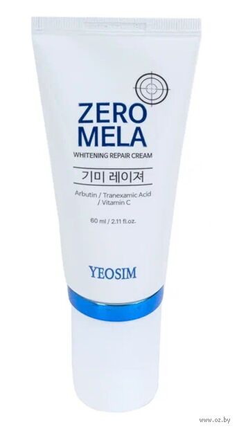 Крем для лица "Zero Mela Whitening Repair Cream" (60 мл) — фото, картинка