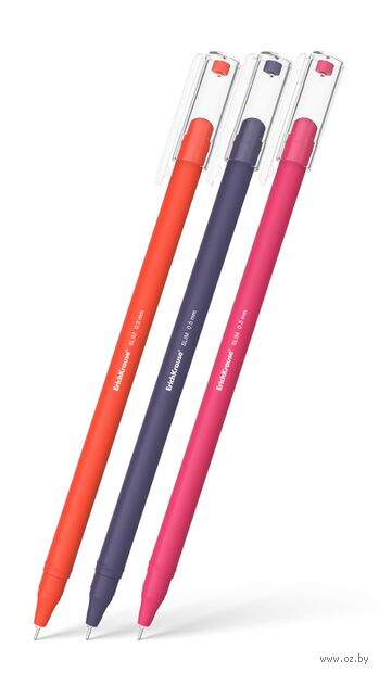 Ручка шариковая синяя "Slim Stick Caribbean Sunset" (0,7 мм) — фото, картинка