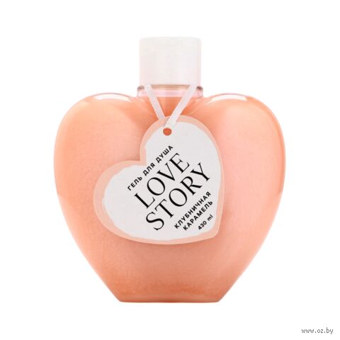 Гель для душа "Love story" (430 мл; клубничная карамель) — фото, картинка