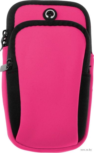 Сумка для телефона с креплением на руку (100x180 мм; розовая) — фото, картинка