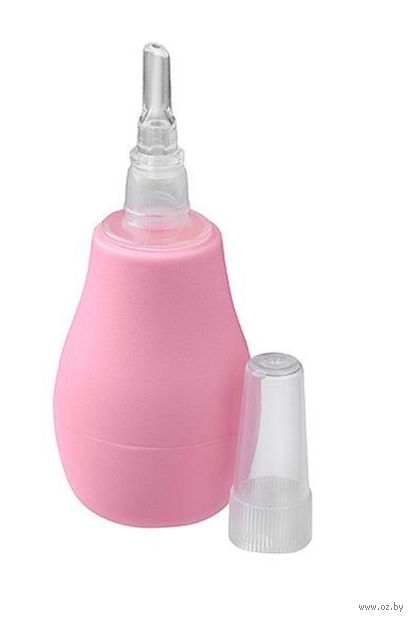 Аспиратор для носа детский (розовый) — фото, картинка