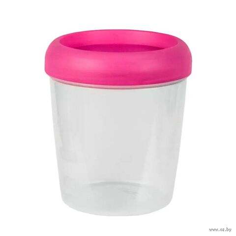 Контейнер для продуктов "Twist" (0,75 л; тёмно-розовый) — фото, картинка