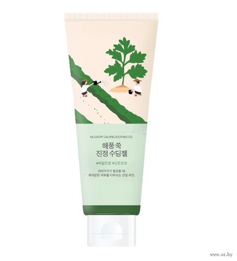 Гель для умывания "Mugwort Calming Soothing Gel" (150 мл) — фото, картинка