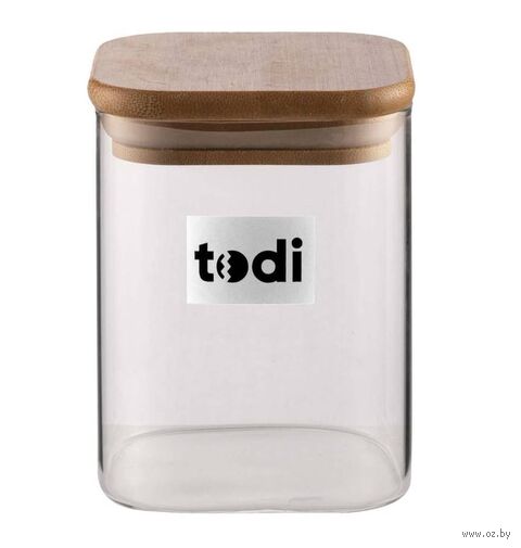 Банка для сыпучих продуктов "Todi LCSC3701" (600 мл) — фото, картинка