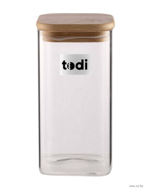 Банка для сыпучих продуктов "Todi LCSC2902" (800 мл) — фото, картинка