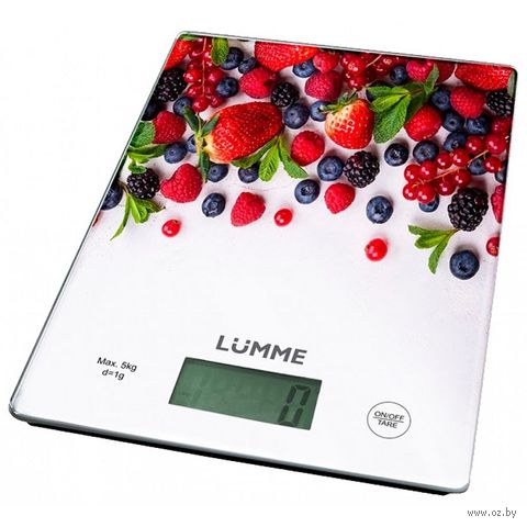 Весы кухонные Lumme LU-1340 (лесная ягода) — фото, картинка