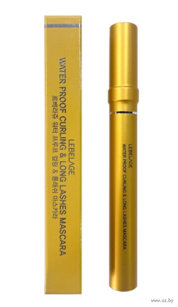 Тушь для ресниц водостойкая "Water Proof Curling&Long Lashes Mascara" тон: чёрный — фото, картинка