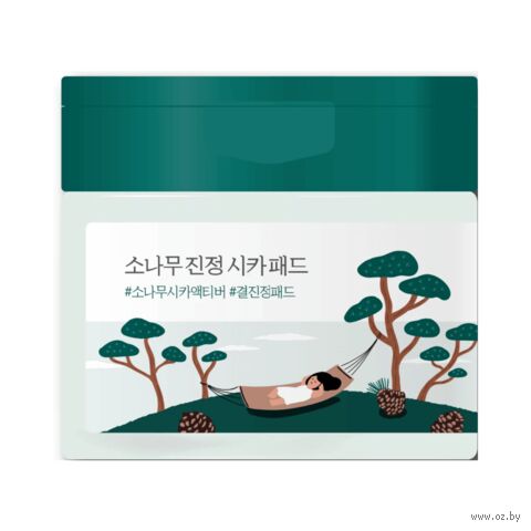 Пилинг-пэды для лица "Успокаивающие с экстрактами сосны и центеллы" (50 шт.) — фото, картинка