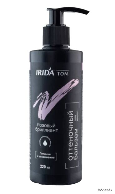 Оттеночный бальзам для волос "Irida Ton" тон: розовый бриллиант — фото, картинка