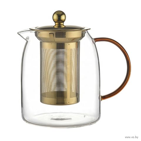Чайник заварочный "Teapot Exquisite Gold" (900 мл) — фото, картинка