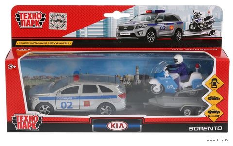 Игровой набор "KIA Sorento Prime. Полиция" (арт. SB-18-04WB) — фото, картинка