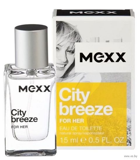 Туалетная вода для женщин "City Breeze For Her" (15 мл) — фото, картинка