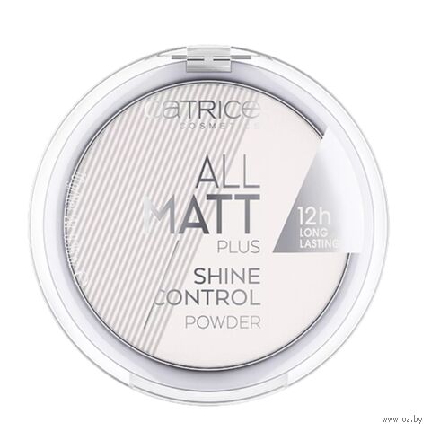 Компактная пудра для лица "All Matt Plus Shine Control Powder" тон: 001, прозрачный — фото, картинка