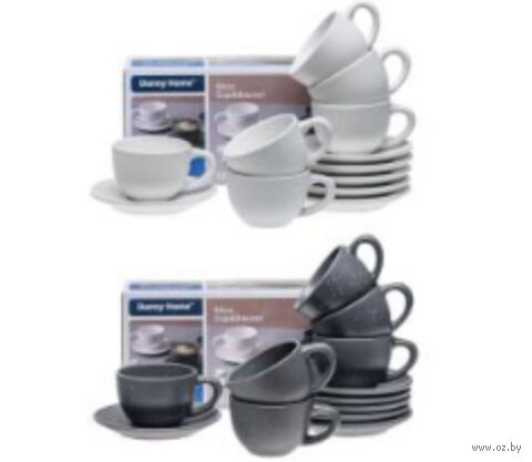 Набор чашек с блюдцами "Danny Home-4" (12 предметов) — фото, картинка