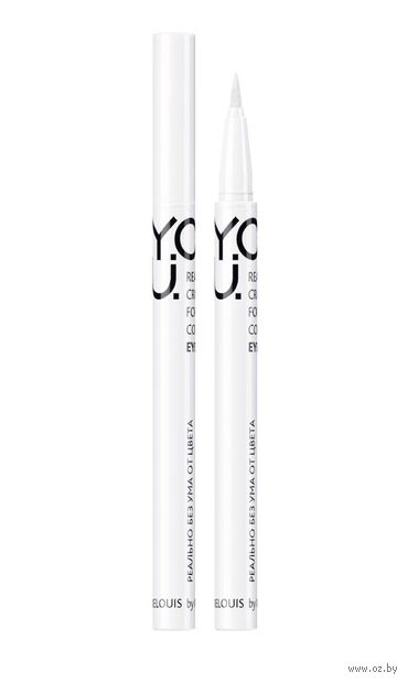 Подводка-фломастер для глаз "Really Crazy for Color" тон: 01; White — фото, картинка