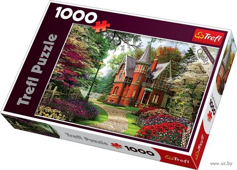 Пазл "Викторианский домик" (1000 элементов) — фото, картинка