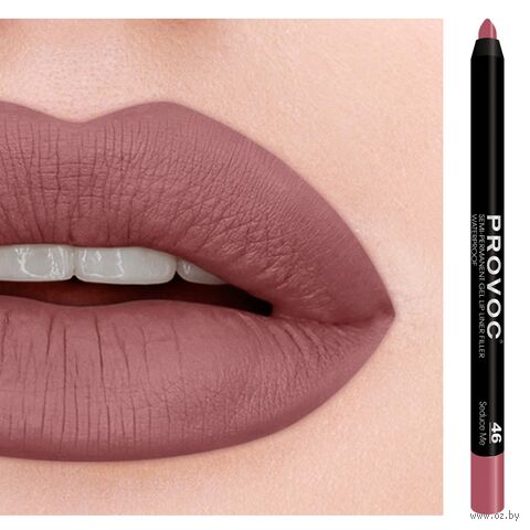 Гелевый карандаш для губ "Provoc Gel Lip Liner" тон: 046, Seduce me — фото, картинка