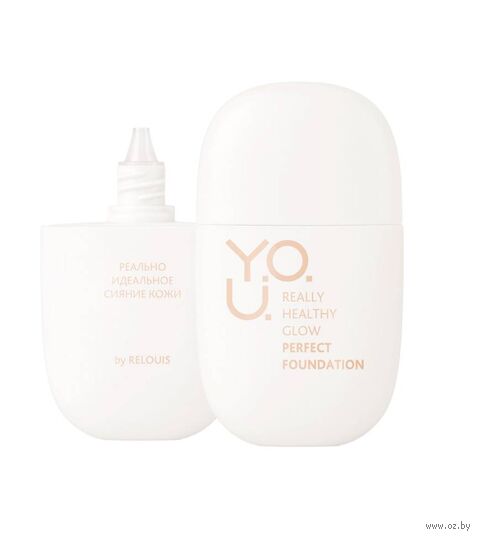 Тональная основа для лица "Really Healthy Glow" тон: 01, Soft Beige — фото, картинка