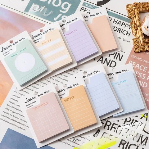 Самоклеящийся блок "Note" (5,5х7 см; 60 листов) — фото, картинка