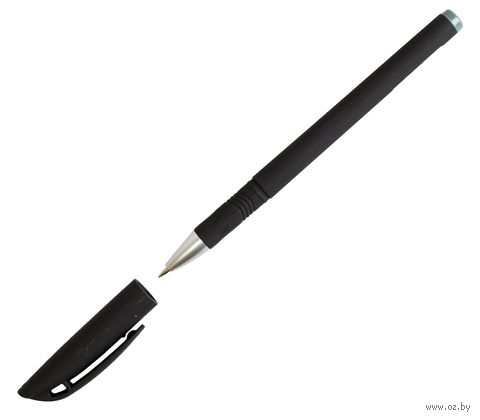 Ручка гелевая черная "Soft" (0,7 мм; арт. DV-7625) — фото, картинка