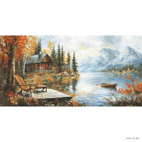 Набор для вышивания "Отголоски золотого сезона" (220х440 мм) — фото, картинка