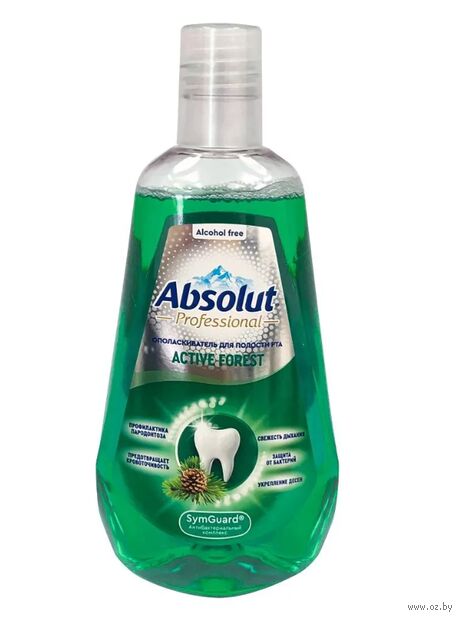 Ополаскиватель для полости рта "Prof.Active Forest" (500 г) — фото, картинка