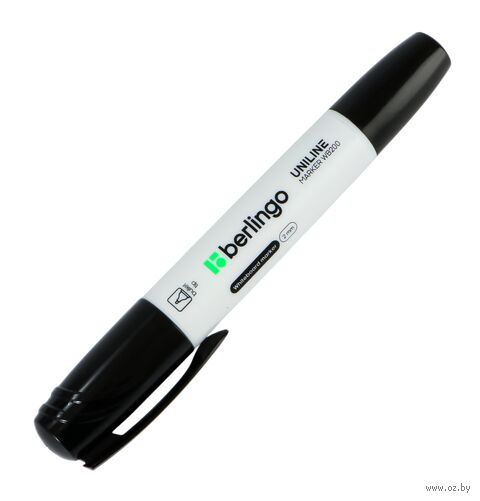 Маркер для белых досок "Uniline WB200" (черный; 2 мм) — фото, картинка