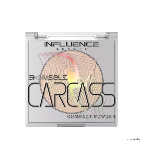 Компактная пудра для лица "Skinvisible carcass" тон: 03, бежевый — фото, картинка